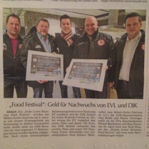 Preisvergabe Eisstockcontest - EVL und DJK